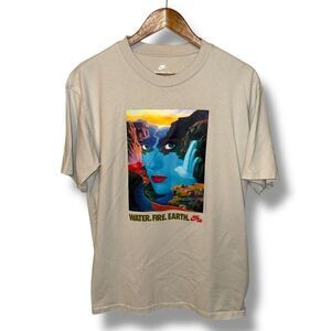 Nike The Nike Tee Water Fire Earth Oversized Fit T Shirt Sz M